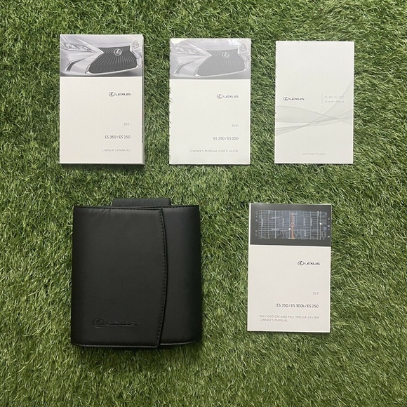 2021 Lexus ES350 ES250 Sedan Owners Manual w/ Navigation (3.5L, 2.5L) - Picture 1 of 10